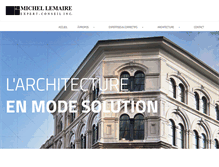 Tablet Screenshot of mlemaire.com